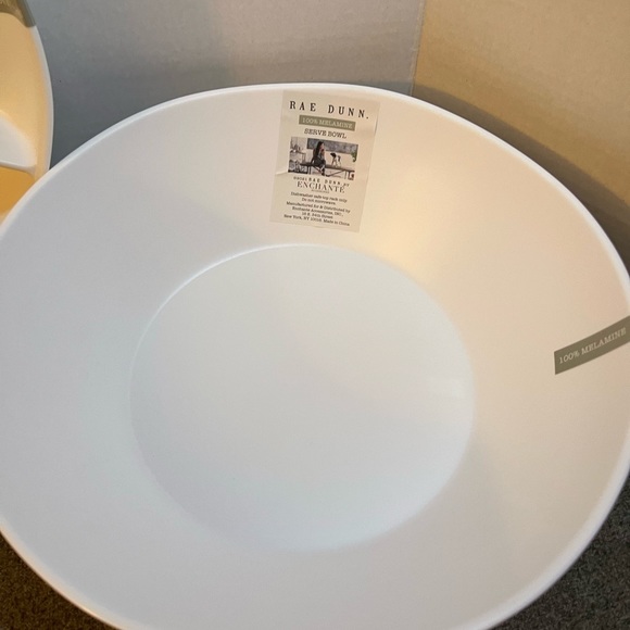 NWT Rae Dunn yum / crunchy / tasty chips and dip platter - Picture 4 of 4